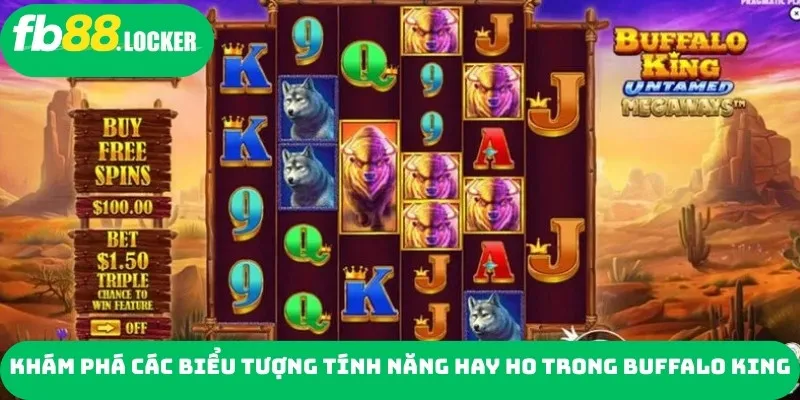 Khám phá các biểu tượng tính năng hay ho trong Buffalo King